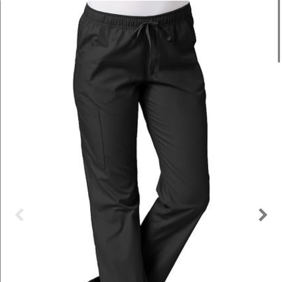 Red Panda Scrub Bottoms - Picture 2 of 3